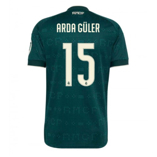 Fotbalové Dres Real Madrid Arda Guler #15 Venkovní 2026-27 Krátký Rukáv